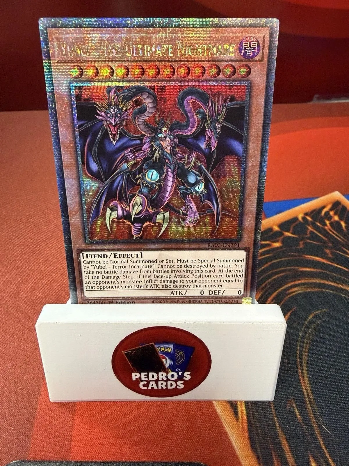 Yu-Gi-Oh! TCG - Yubel The Ultimate Nightmare - RA03-EN191 - Quarter Century Rare