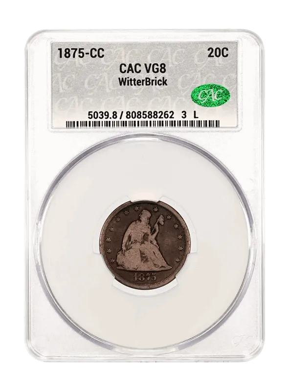 TWENTY CENTS SEATED LIBERTY Image 1
