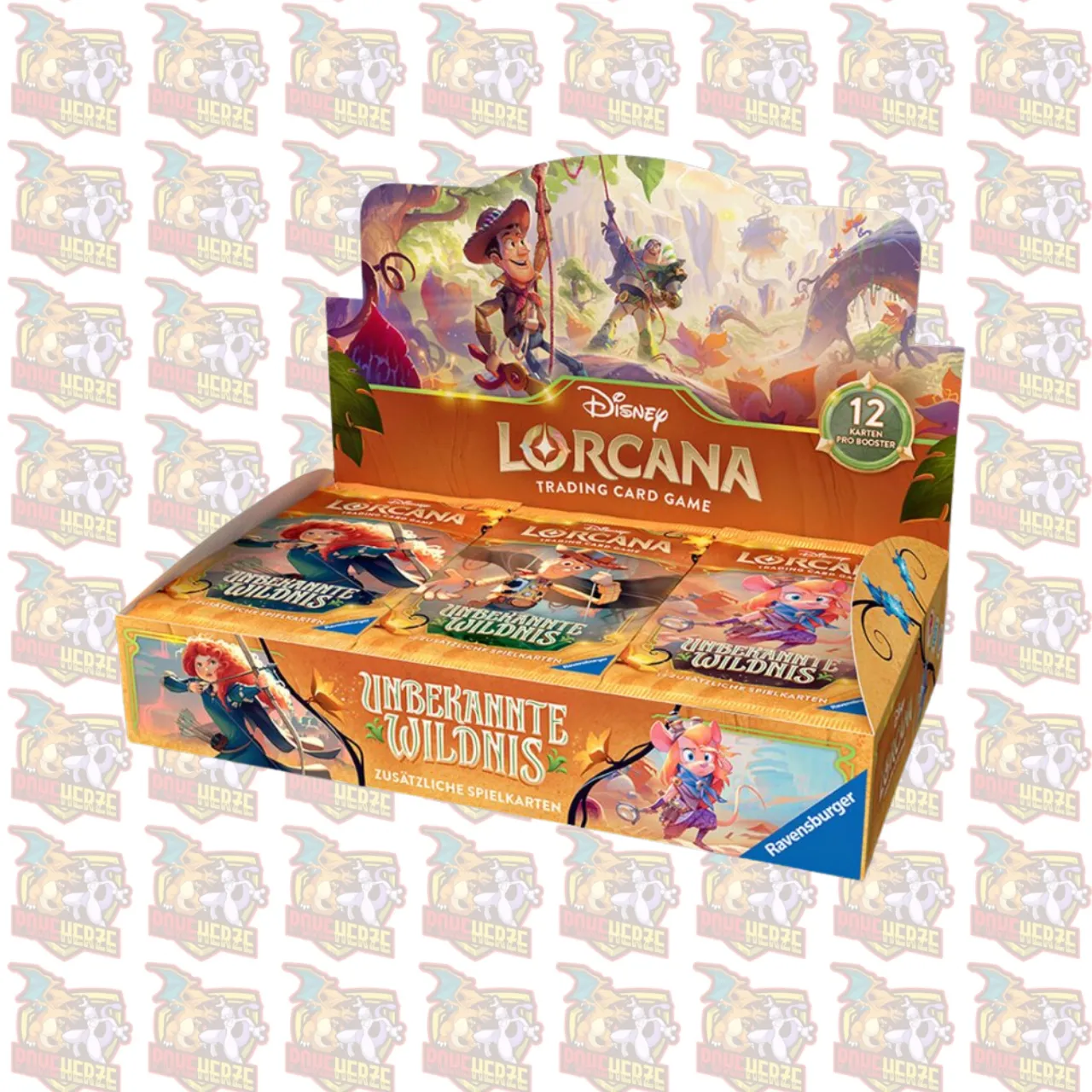 Disney Lorcana Unbekannte Wildnis Display oder Einzelbooster Deutsch Sealed