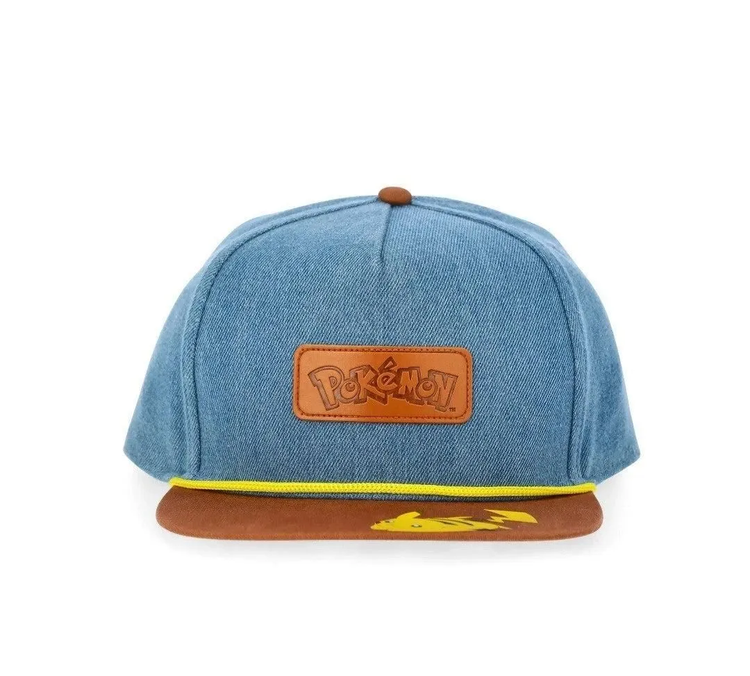 Pokémon Denim Snapback Cap (Youth)