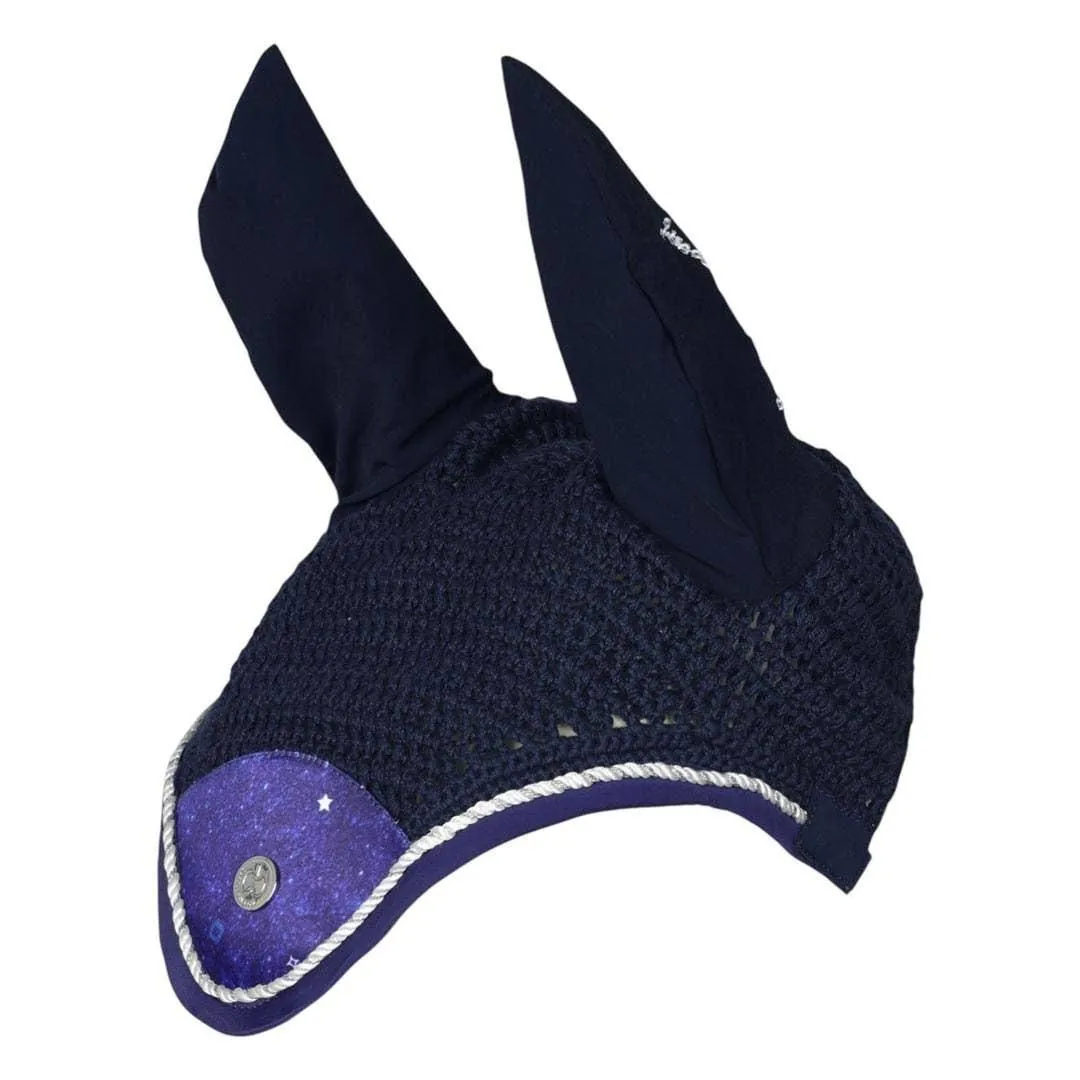 Dapplebay Constellation Fly Veil: Navy/Multi / Full