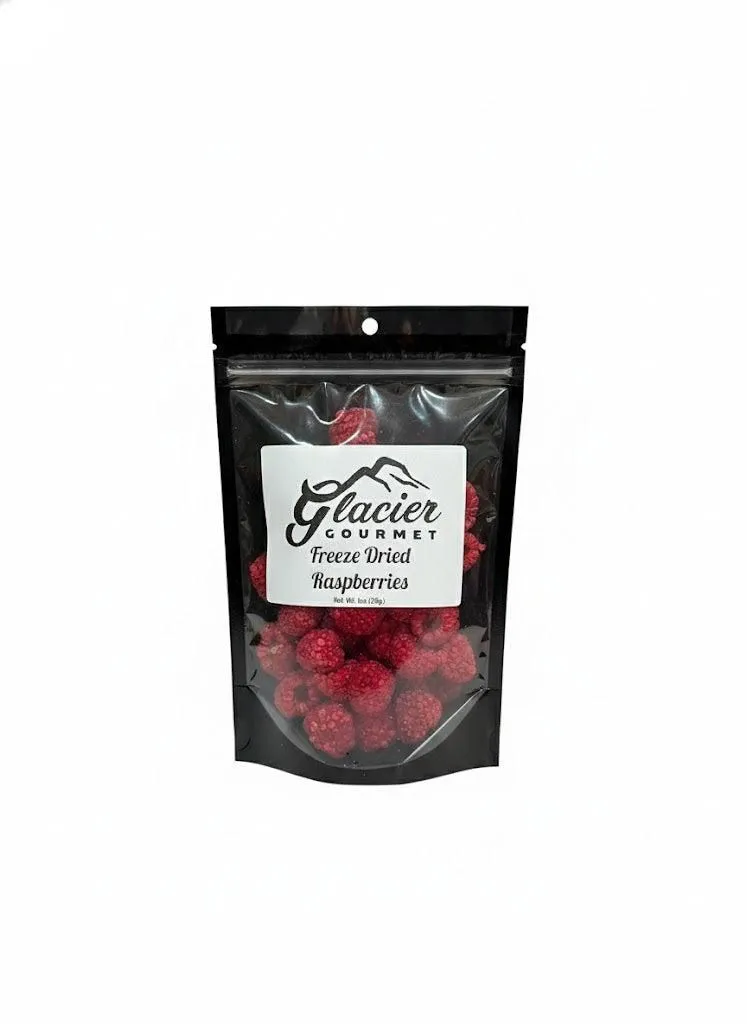 Freeze Dried Raspberries - 1oz Bag