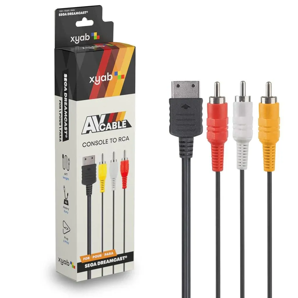 Dreamcast AV Composite Cable