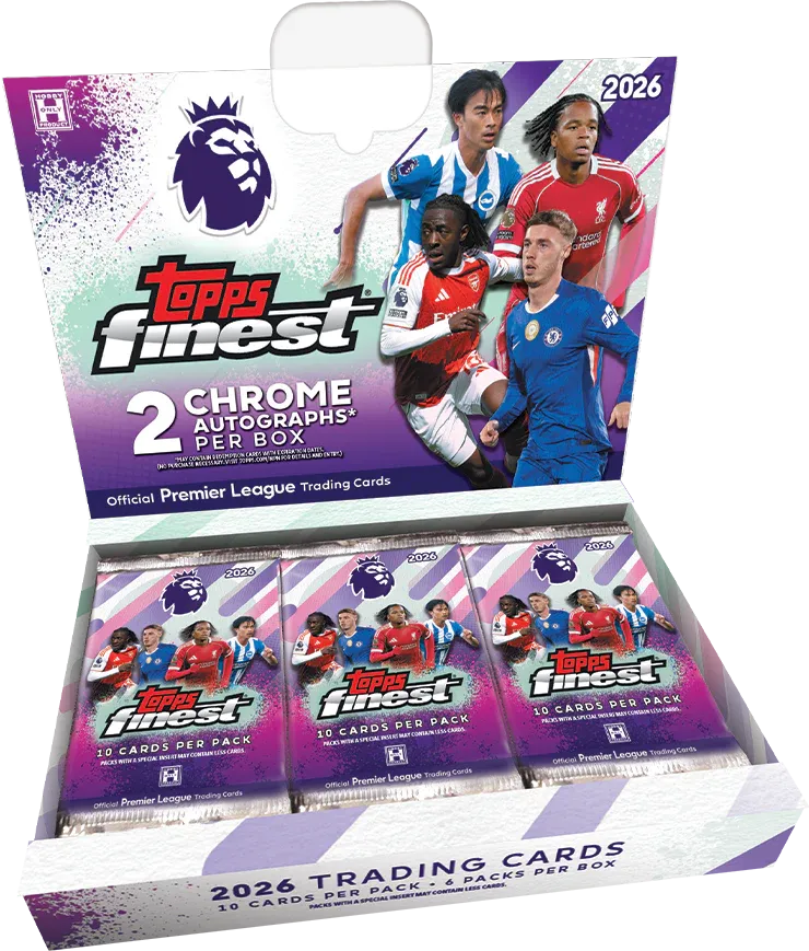 Topps Finest Premier League 2026 - Hobby Box - New & Sealed