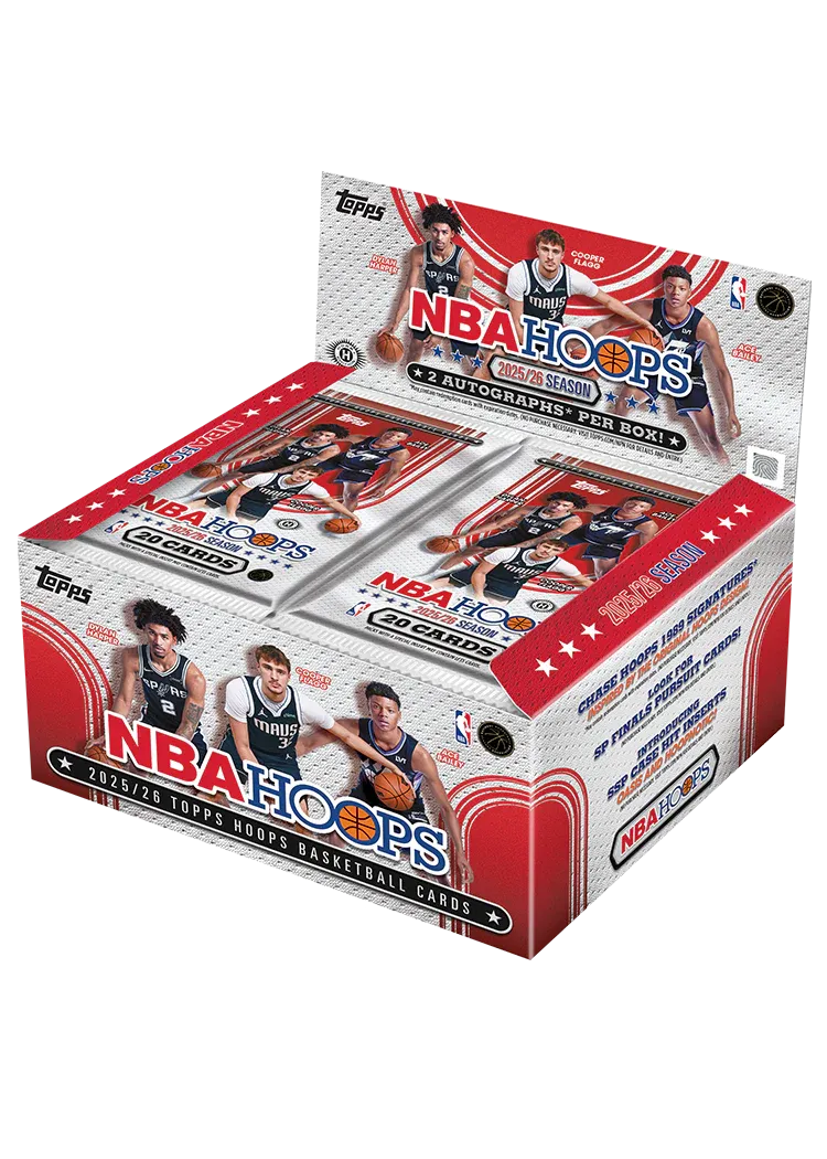 Topps NBA Basketball Hoops 2026 - Jumbo Box - New & Sealed