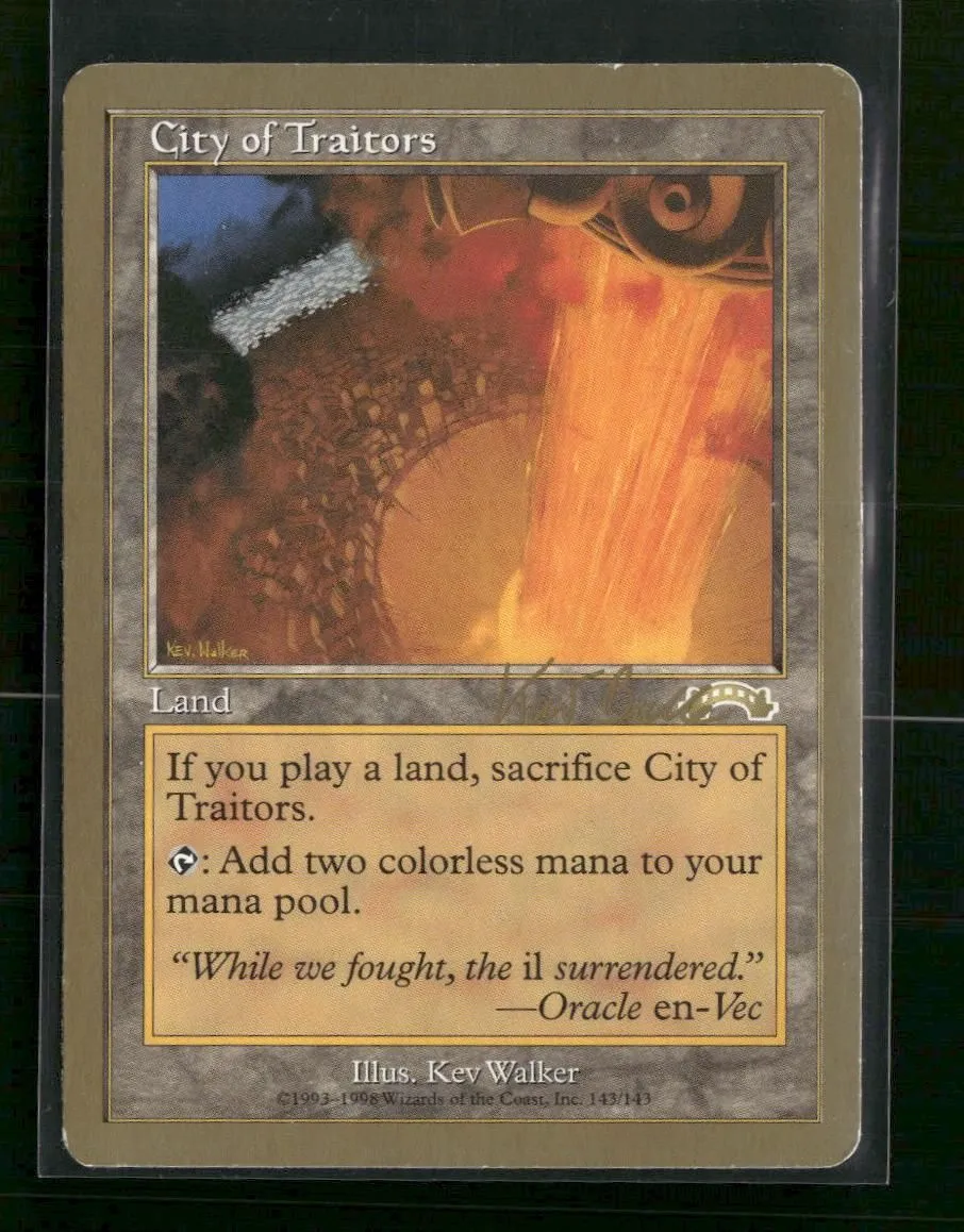 World Championship Decks City of Traitors 1999 Kai Budde (EXO) #143