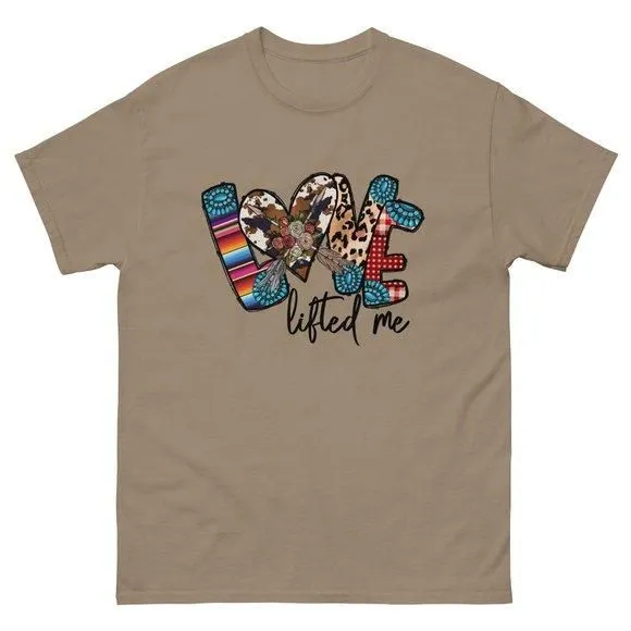 Product image for Love lifted me classic tees