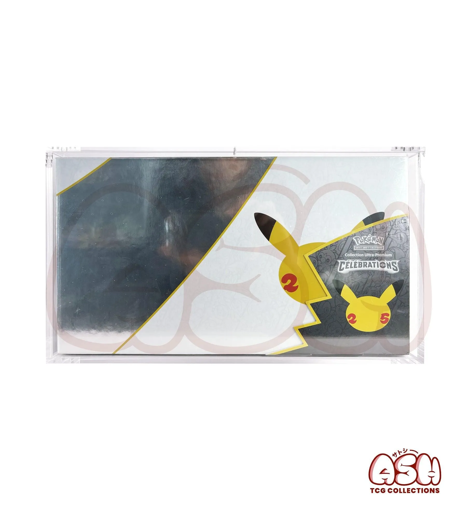 Protection Acrylique Premium - Ultra Premium Collection Célébrations 25 ans Pokémon - UPC