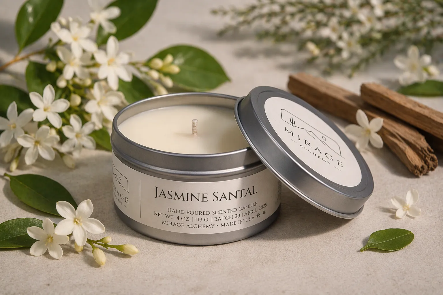 Jasmine Santal | Candle