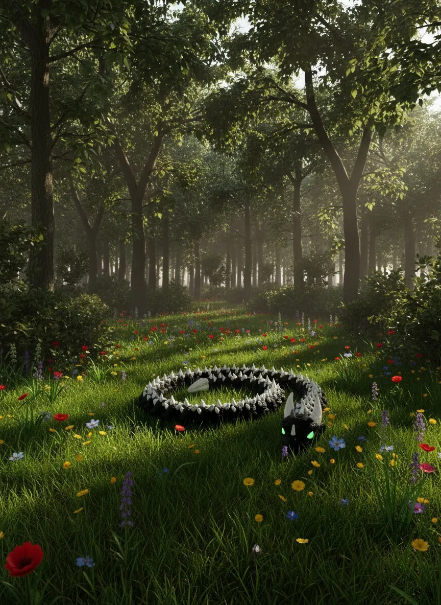 Dragon -- 3D Printed -- Coatl Dragon