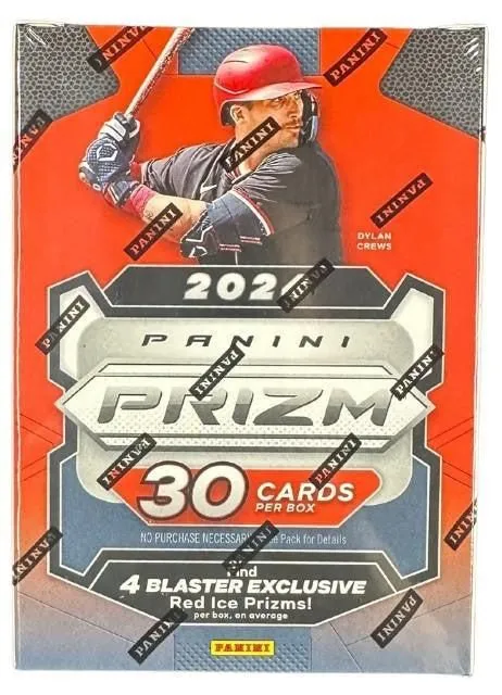 2024 Panini Prizm Baseball Hobby Blaster Box (Red Ice Prizms)