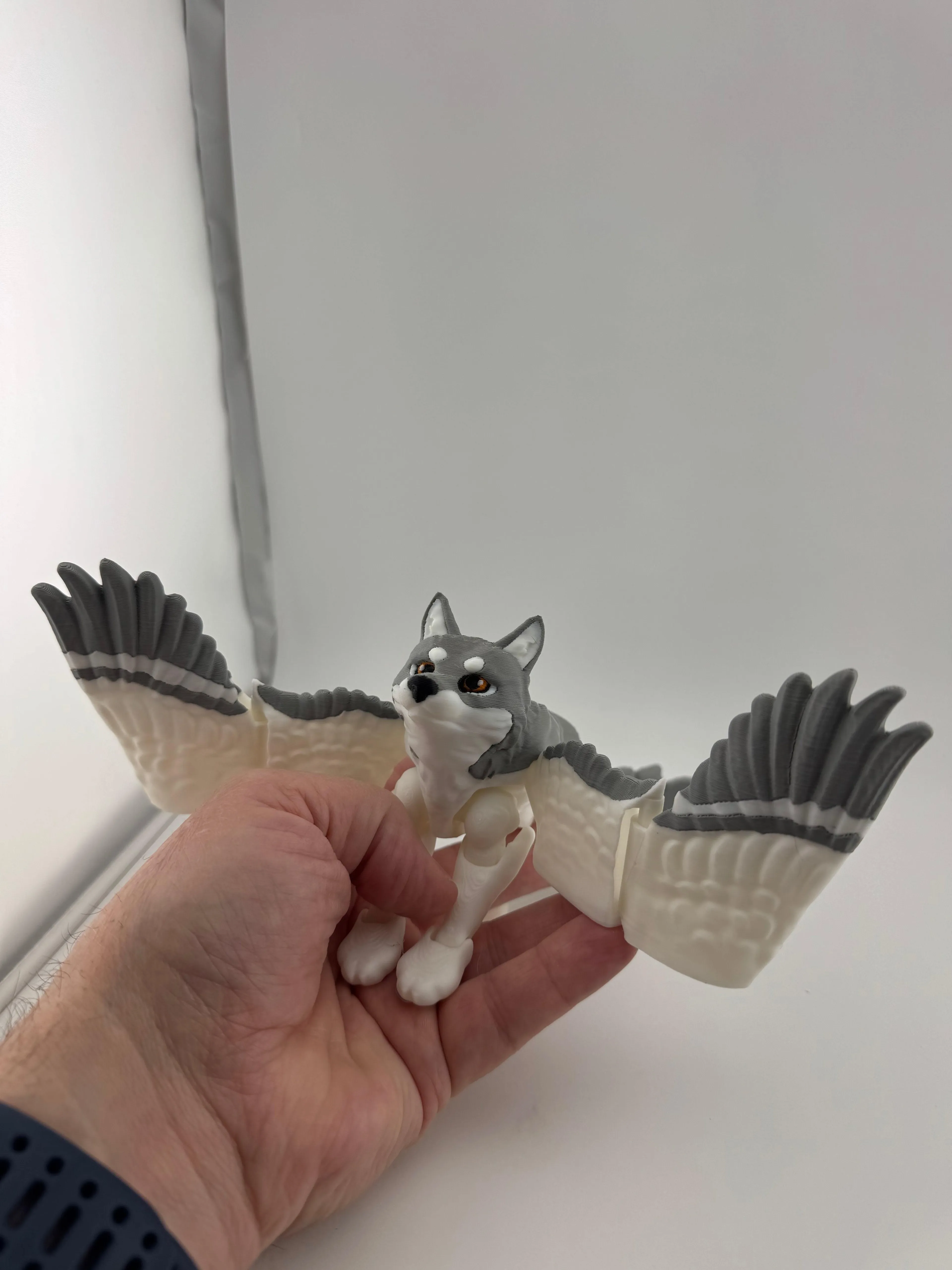 Mammal -- 3D Printed -- Flying Wolf