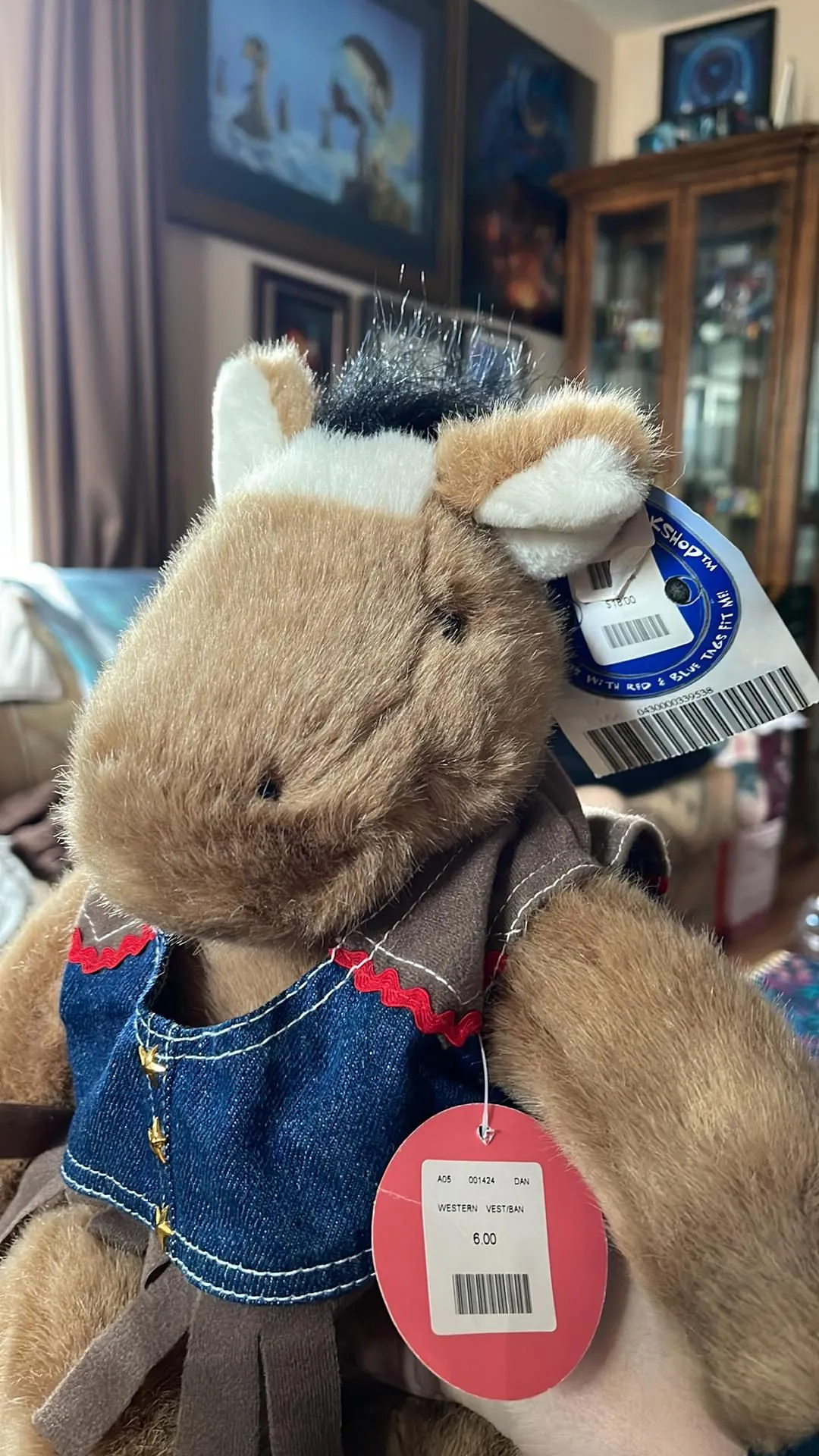 Product image for BABW Horse with outfit NWT