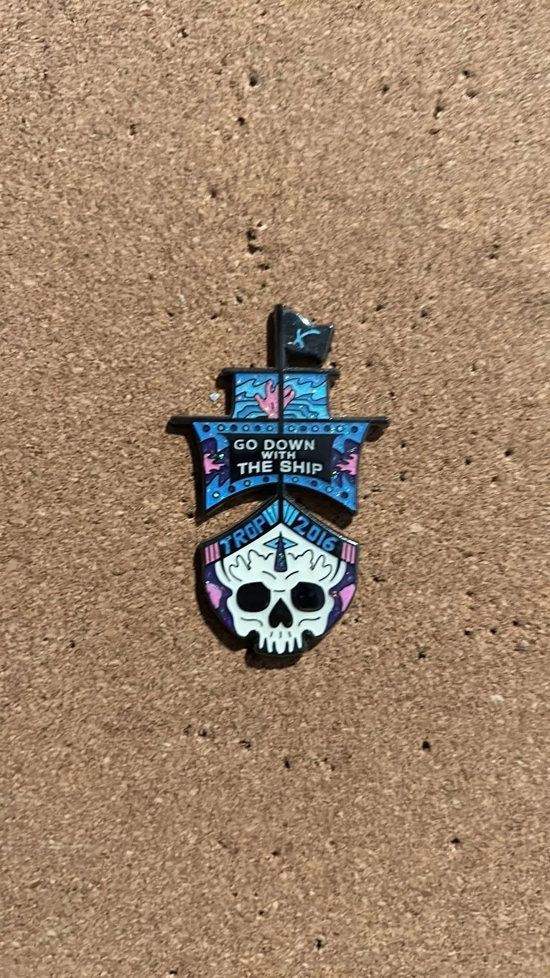 Pin: Tropidelic - Go Down w/ the Ship "Trop 4"