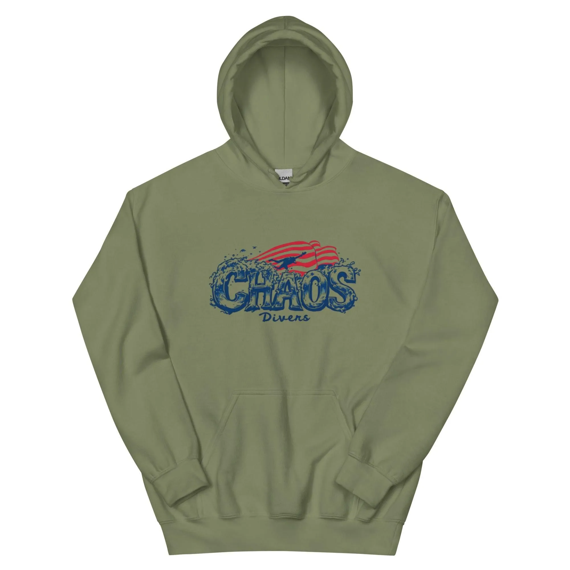 Ride the Waves with Chaos Divers Hoodie