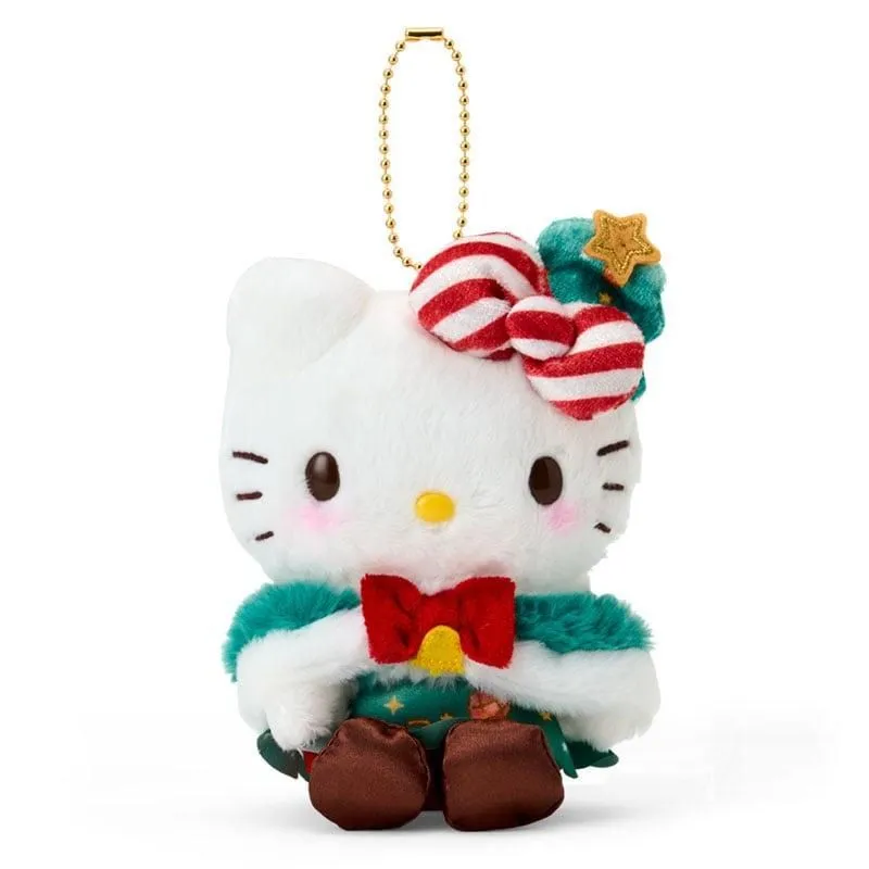 HELLO KITTY Sanrio Character "Christmas Holiday 2025" Plush Mascot