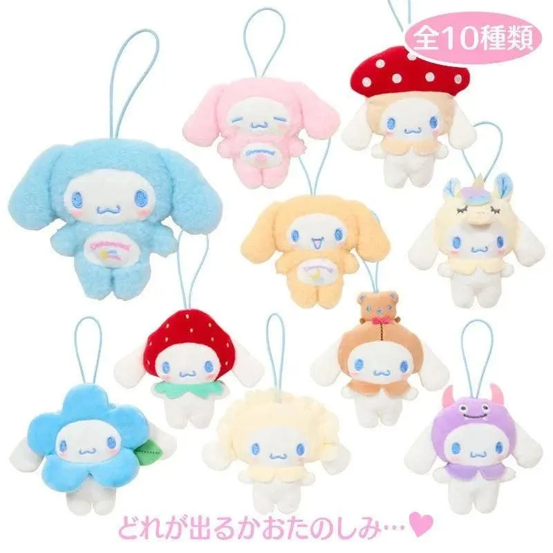 CINNAMOROLL Sanrio "My Deco Bag Design Series" Plush Keychain