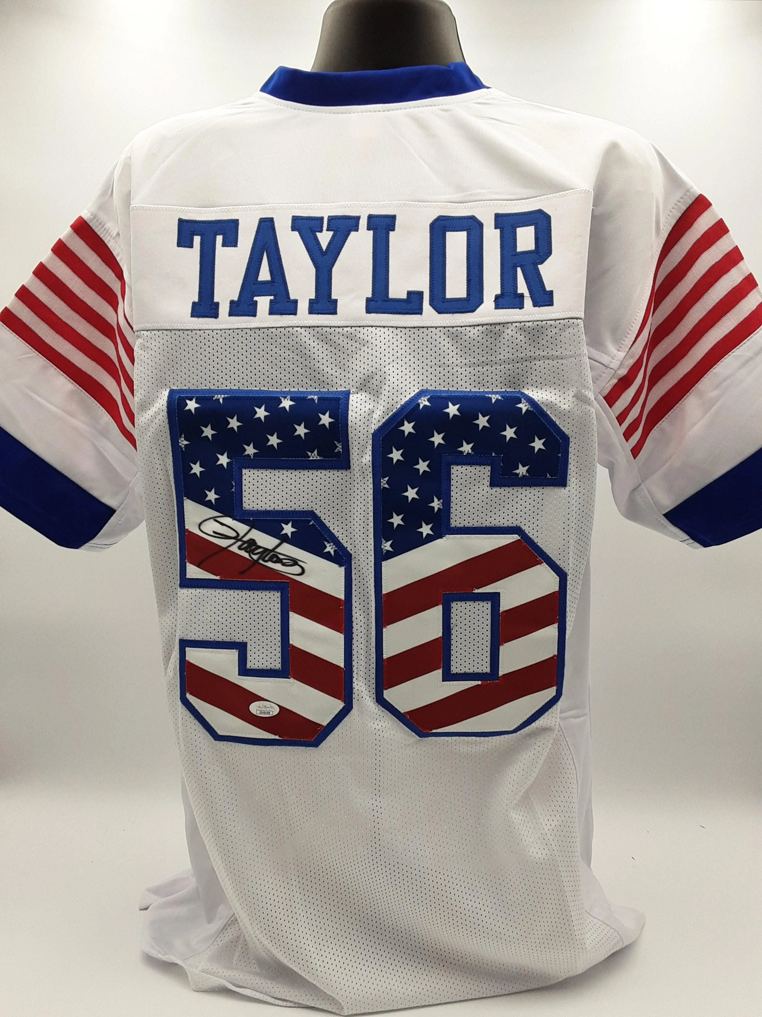Lawrence Taylor Authentic Signed Pro Style Jersey Autographed JSA R2