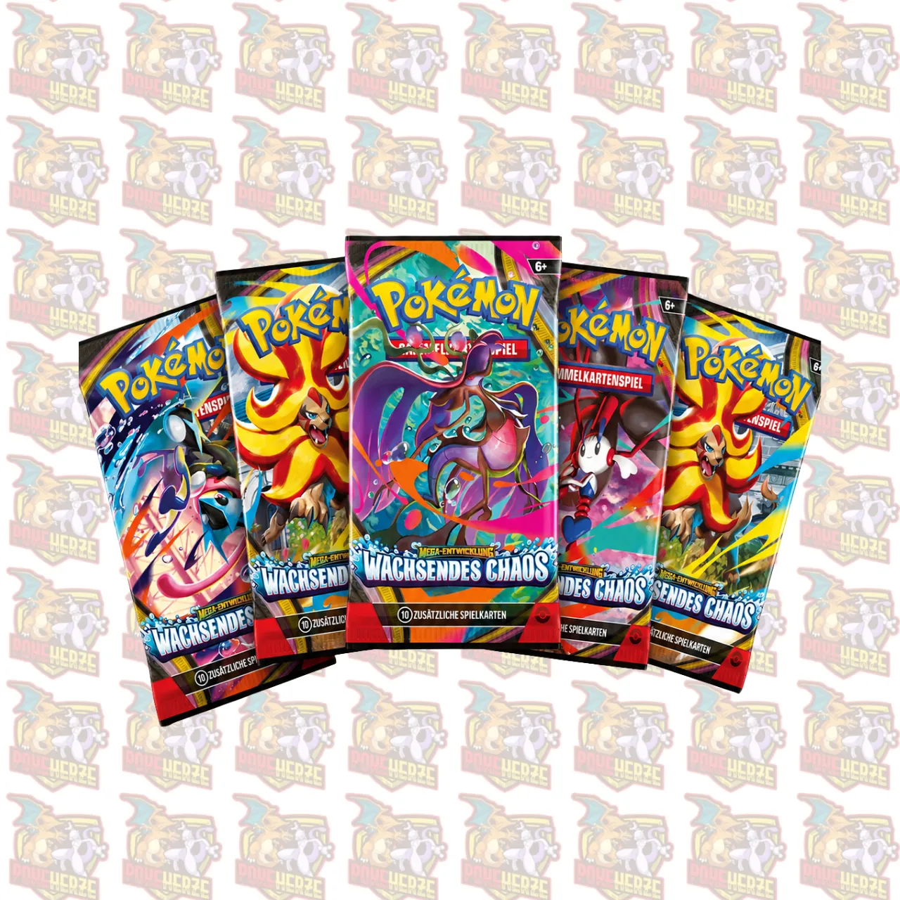 Pokémon Wachsendes Chaos Booster Deutsch Sealed