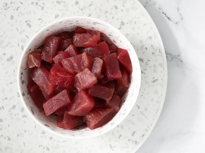 Wild Ahi Tuna Poke Cubes