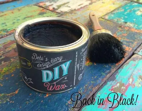 DIY Black Wax