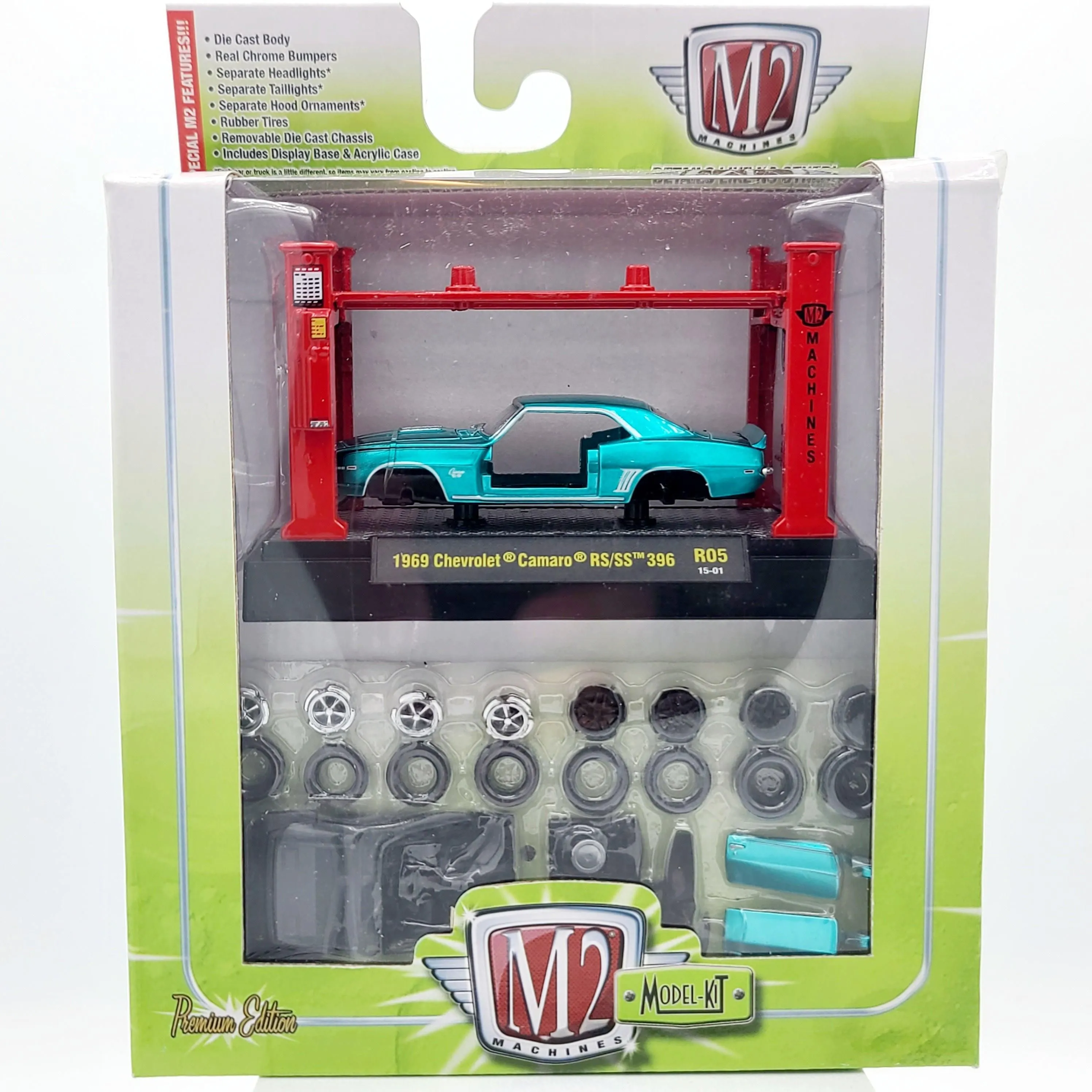 M2 Machines '69 Chevrolet Camaro RS/SS 396 - 1:64 (2015 Model Kit Rel. 5)