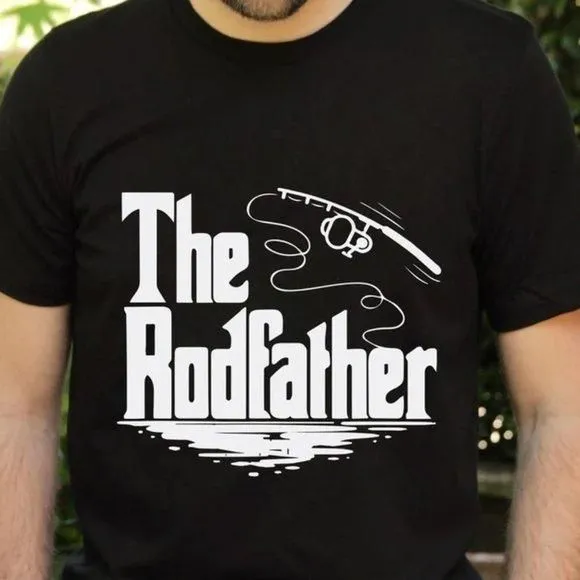 Product image for The Rod Father NEW black short sleeve shirt