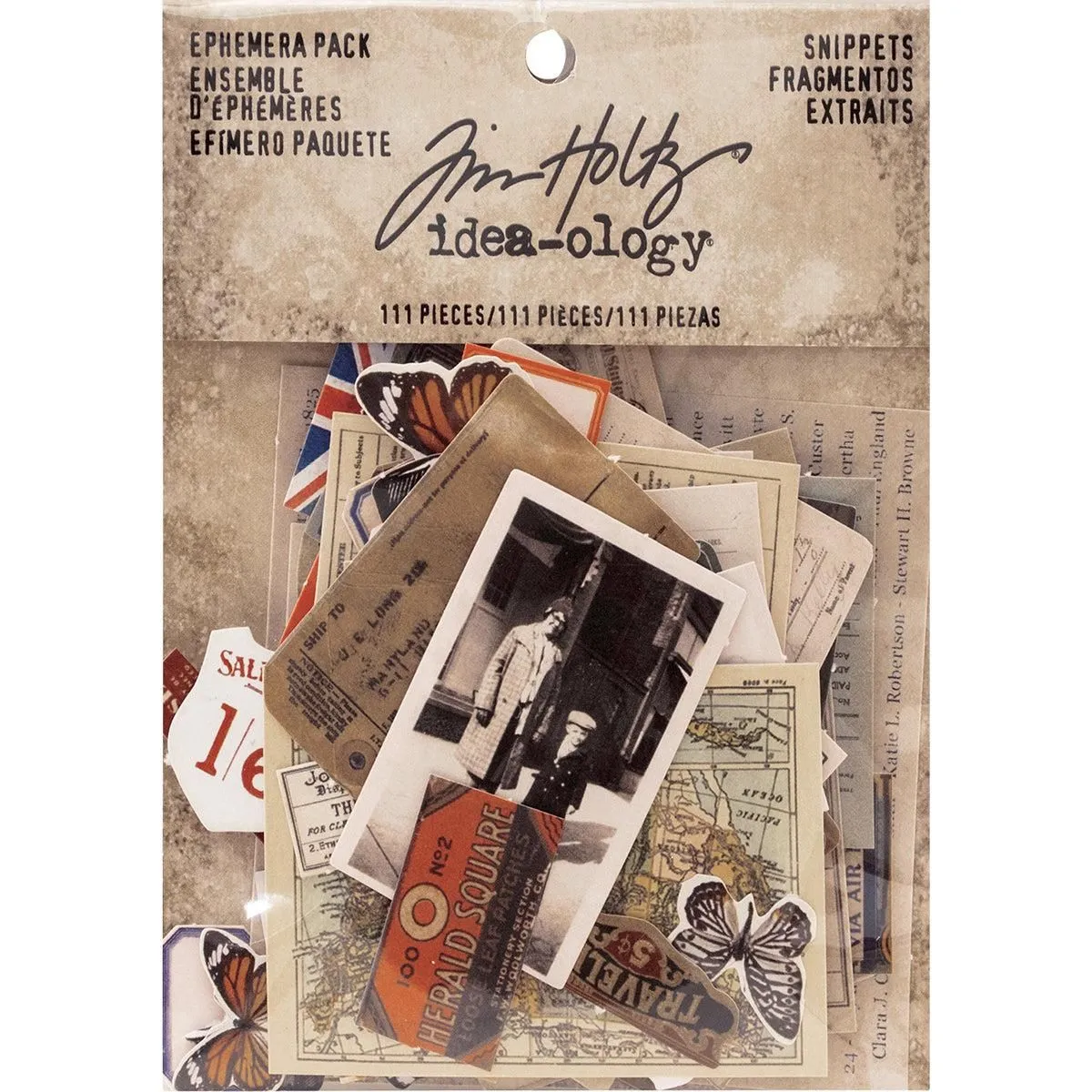 Idea-Ology Ephemera Pack Snippets