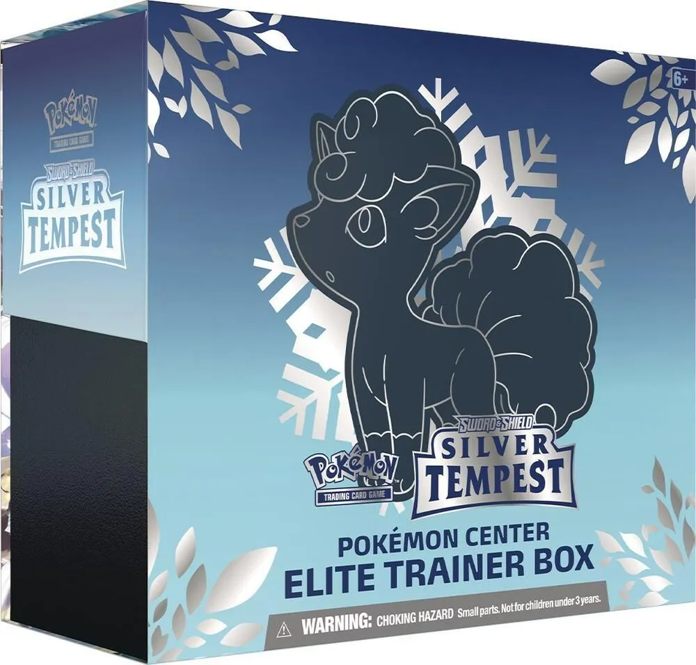 Silver Tempest Pokémon Center Elite Trainer Box