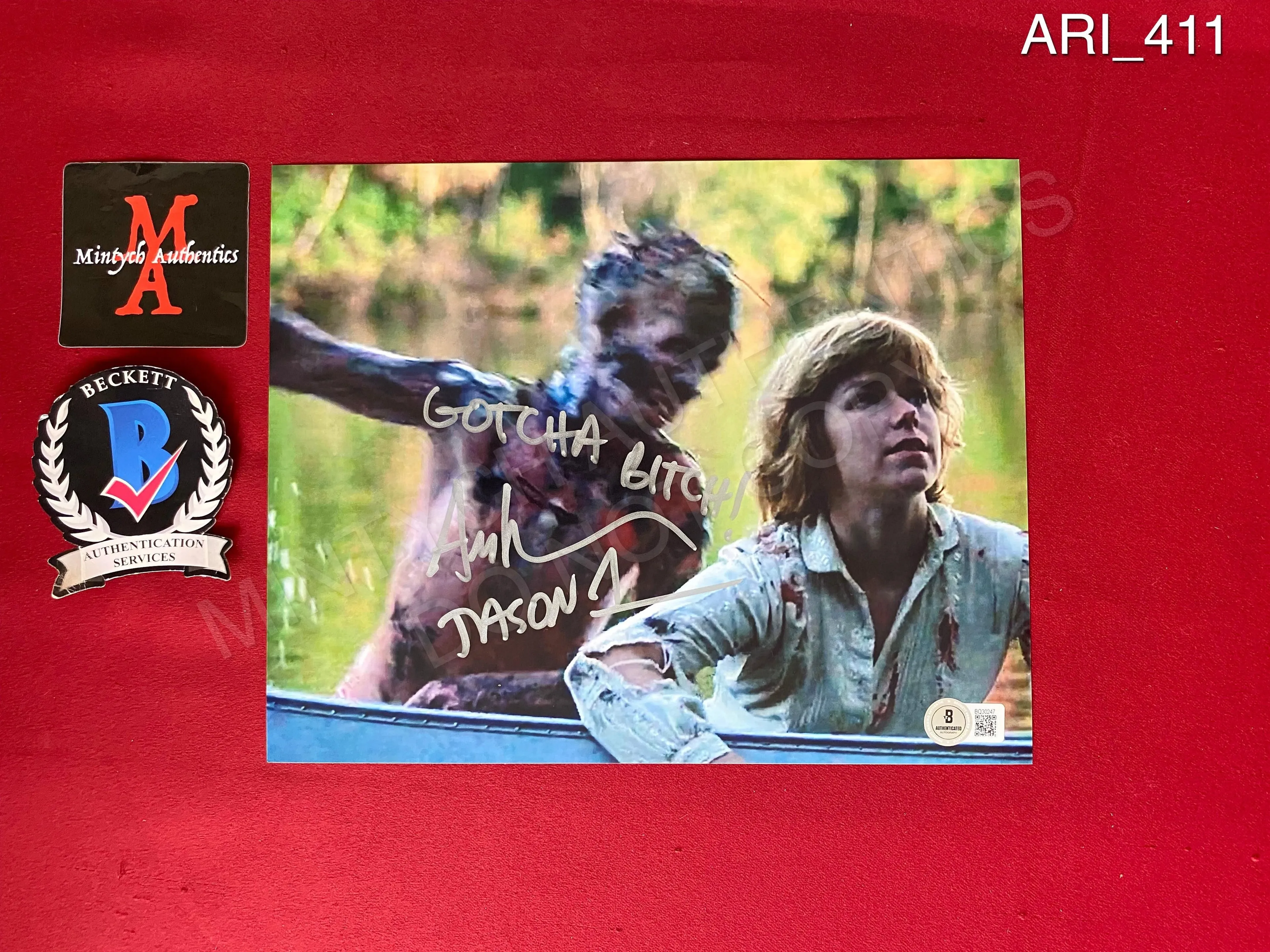 ARI_411 - 8x10 Photo Autographed By Ari Lehman