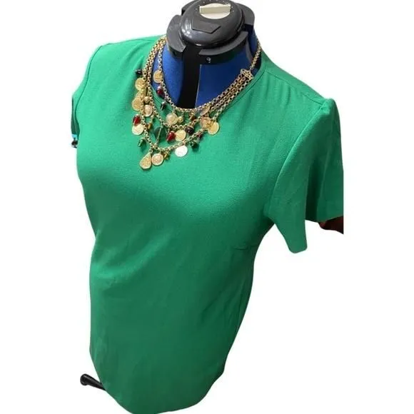 kelly green t shirt dress WEST K Women's Jenesis Crewneck T-Shirt A-line Dress with Pockets - Medium