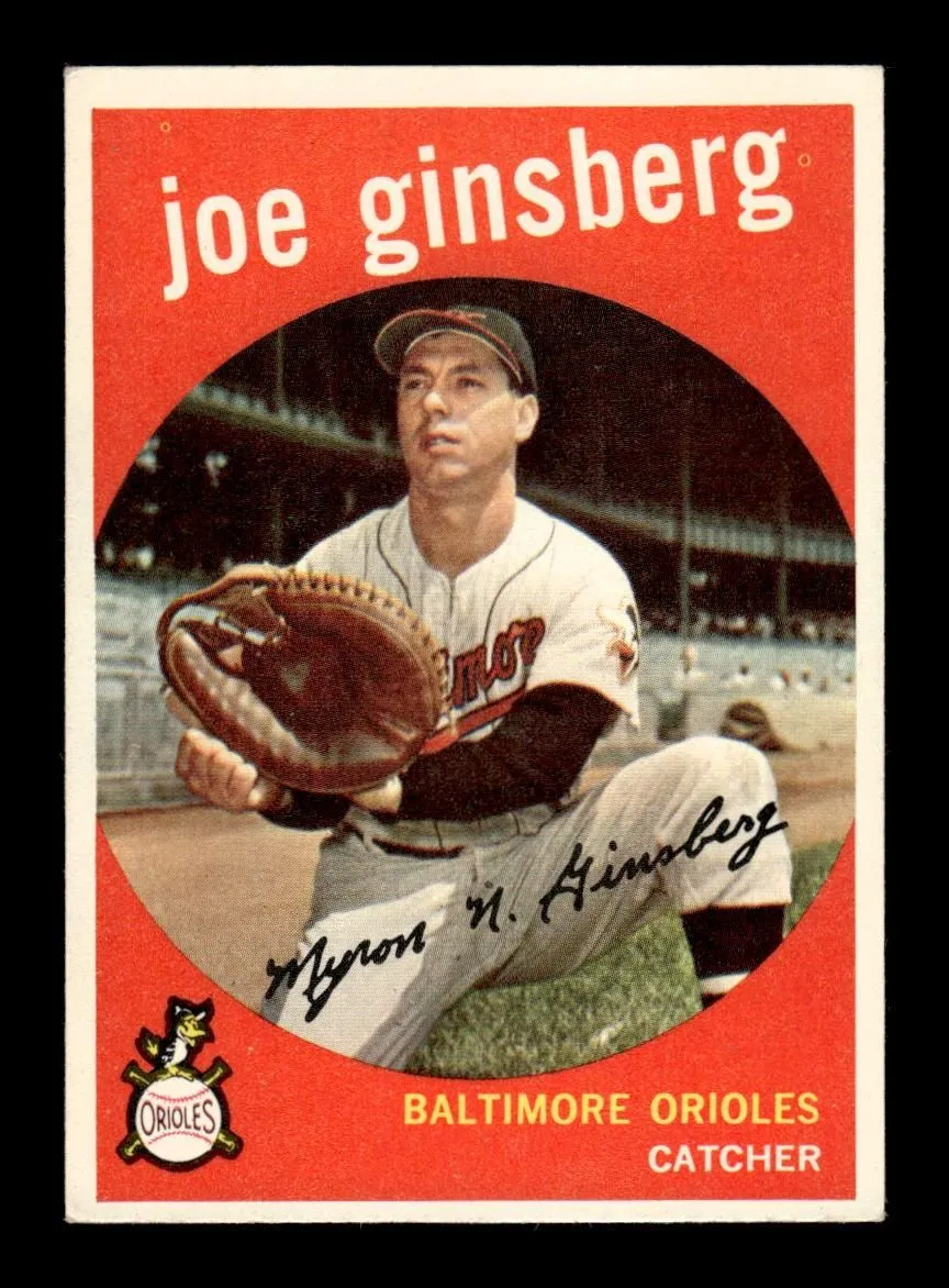 1959 Topps #66 Joe Ginsberg Baltimore Orioles EXMT KC10009123