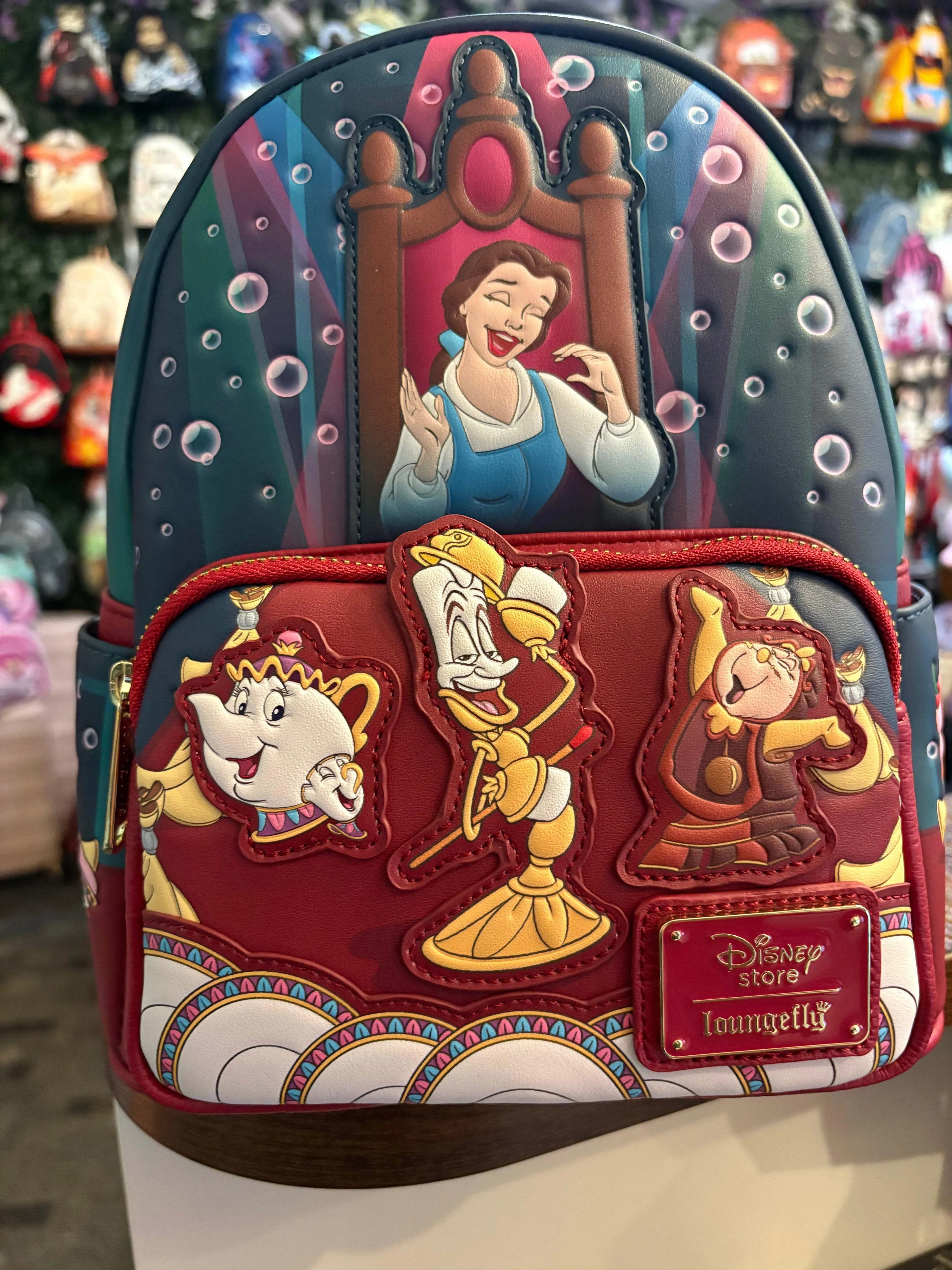 Loungefly Disney UK Beauty and the Beast Be Our Guest
