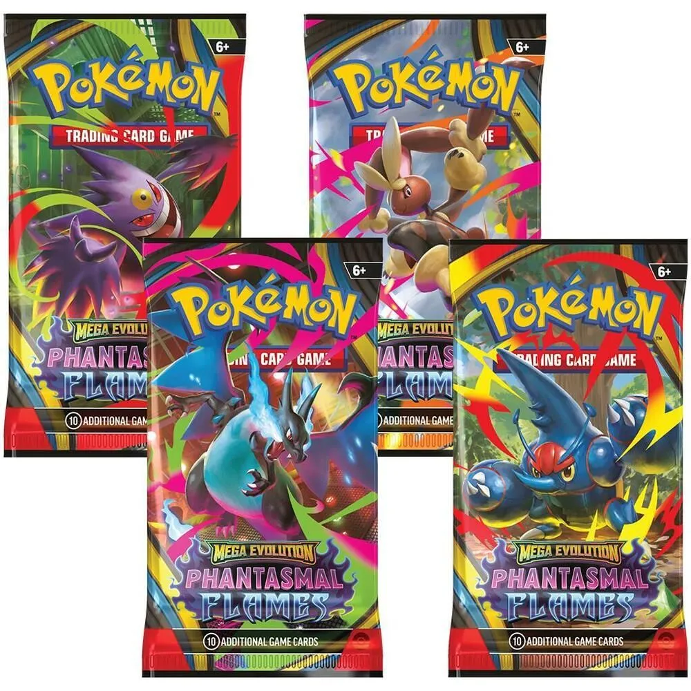 Phantasmal Flames Booster Art Set (4-pack)