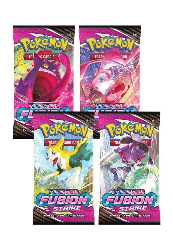Fusion Strike Booster Art Set (4-pack)