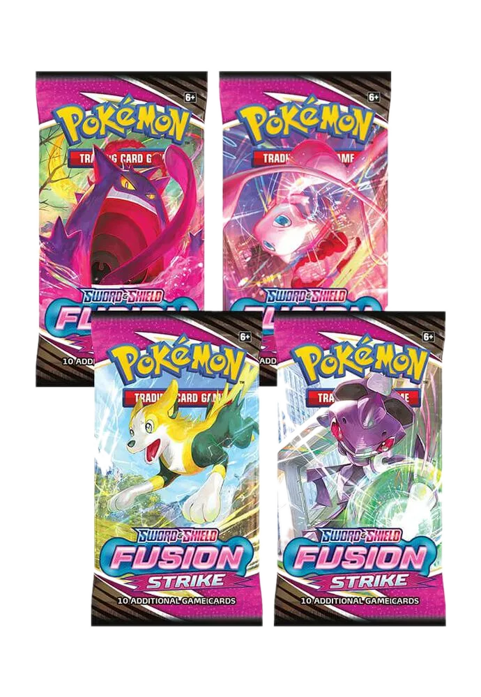 Fusion Strike Booster Art Set (4-pack)