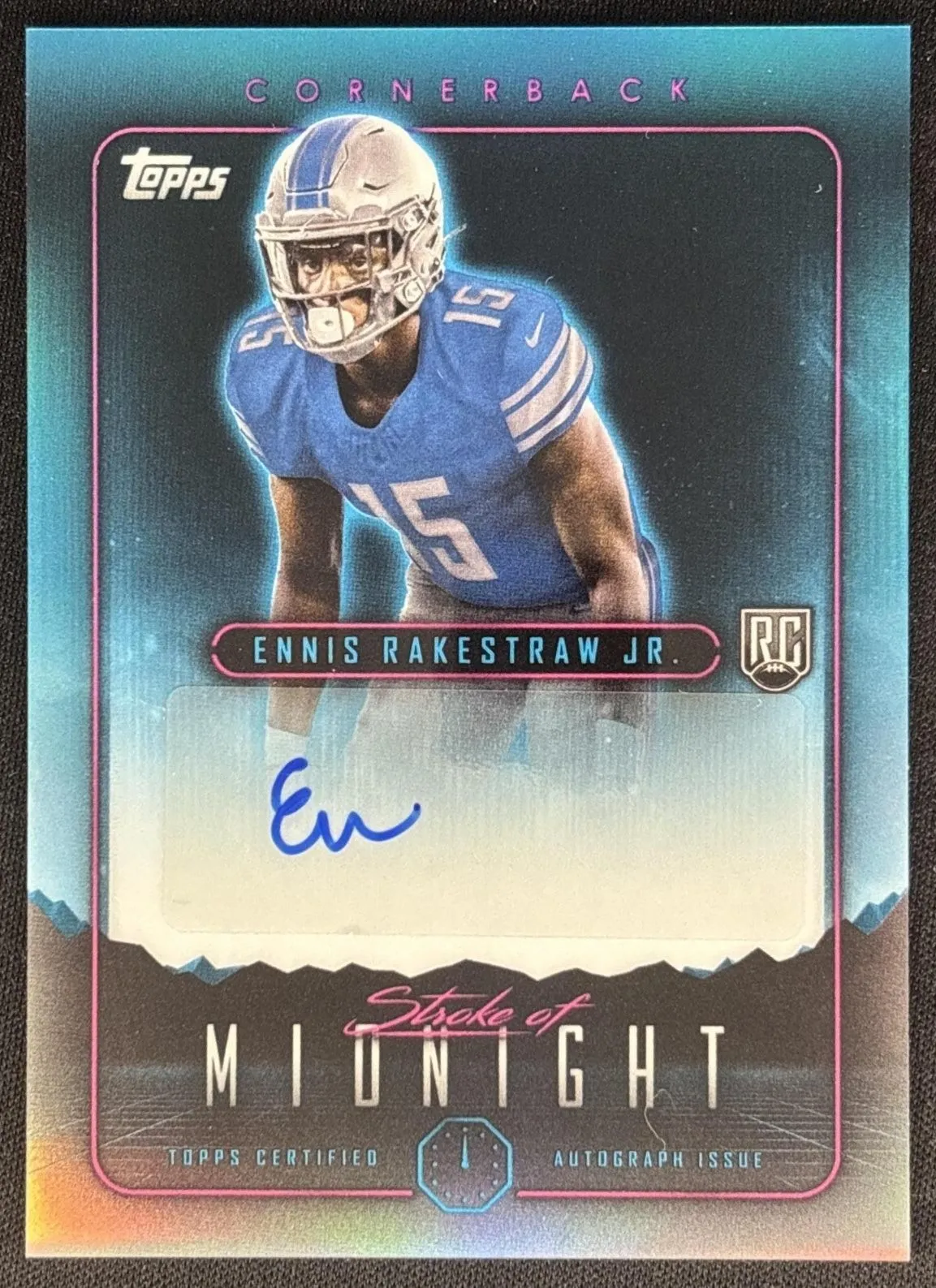 Ennis Rakestraw Jr. 2024 Topps Midnight Stroke of Auto Lions 3