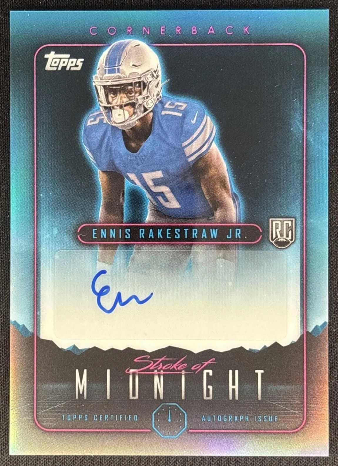 Ennis Rakestraw Jr. 2024 Topps Midnight Stroke of Auto Lions 4
