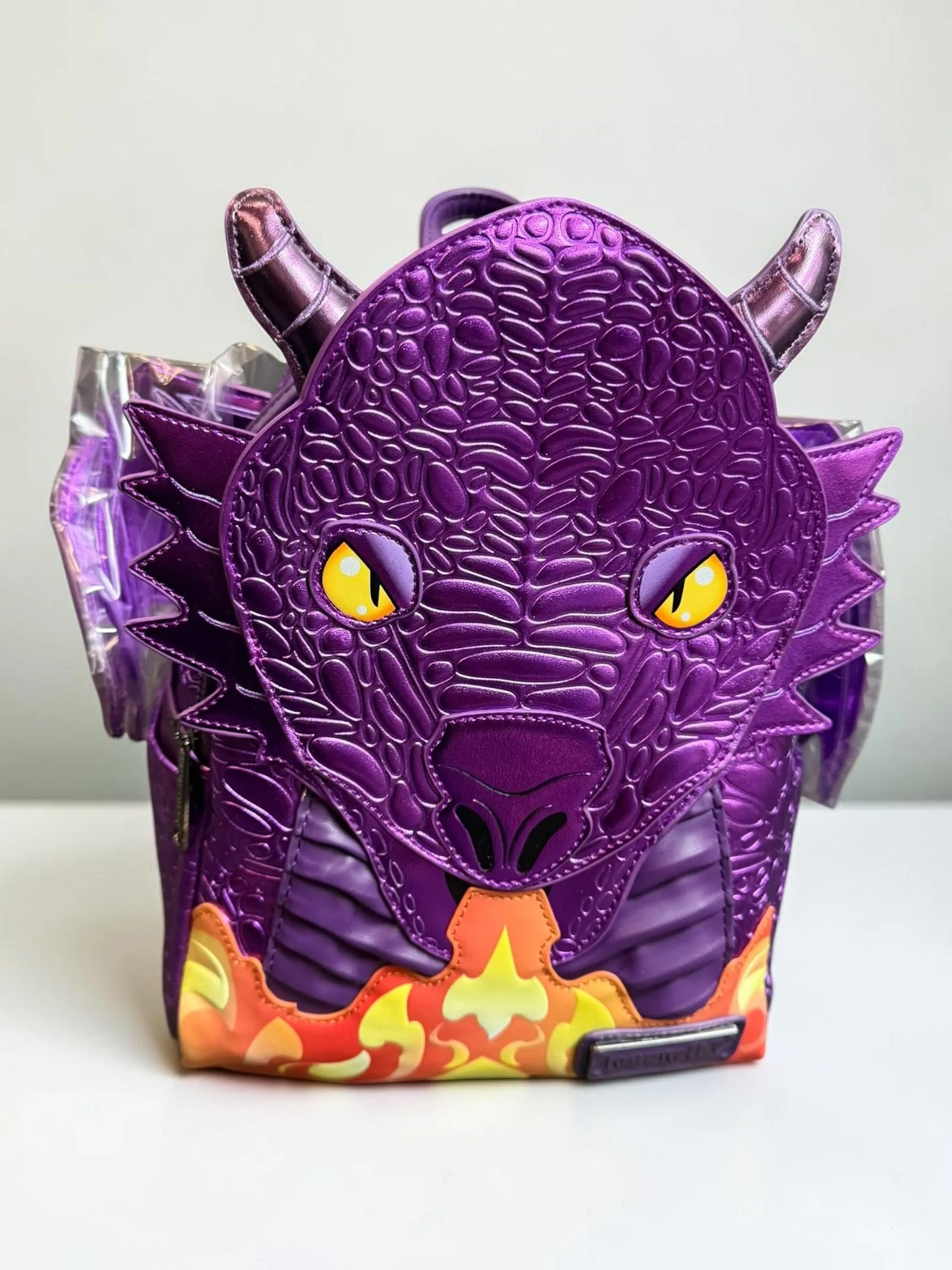 Loungefly Purple Dragon Mini Backapck books a million