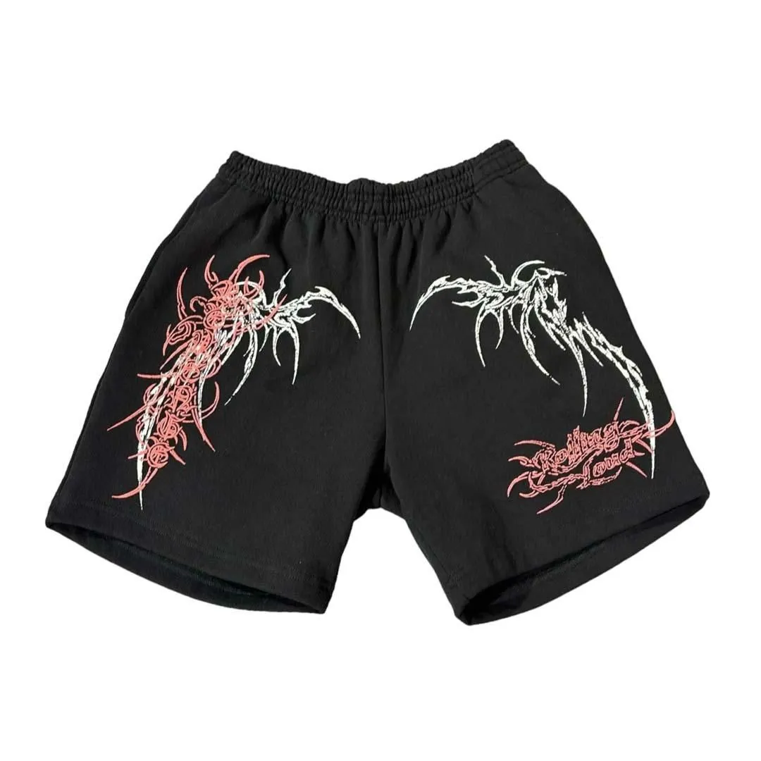 Revenge Rolling Loud Temple Shorts Black