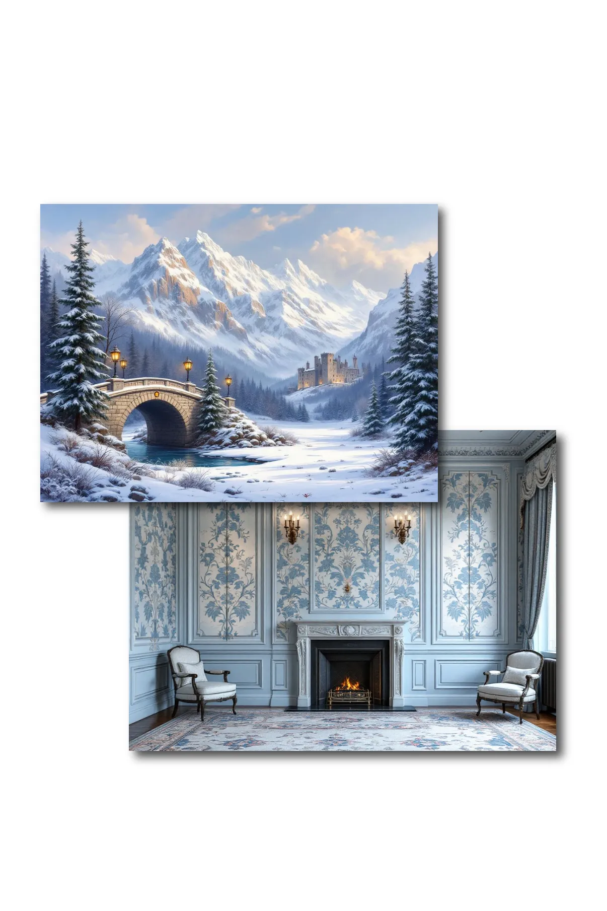 Enchanted Winter Ballroom Double Sided Scene Sleeve™