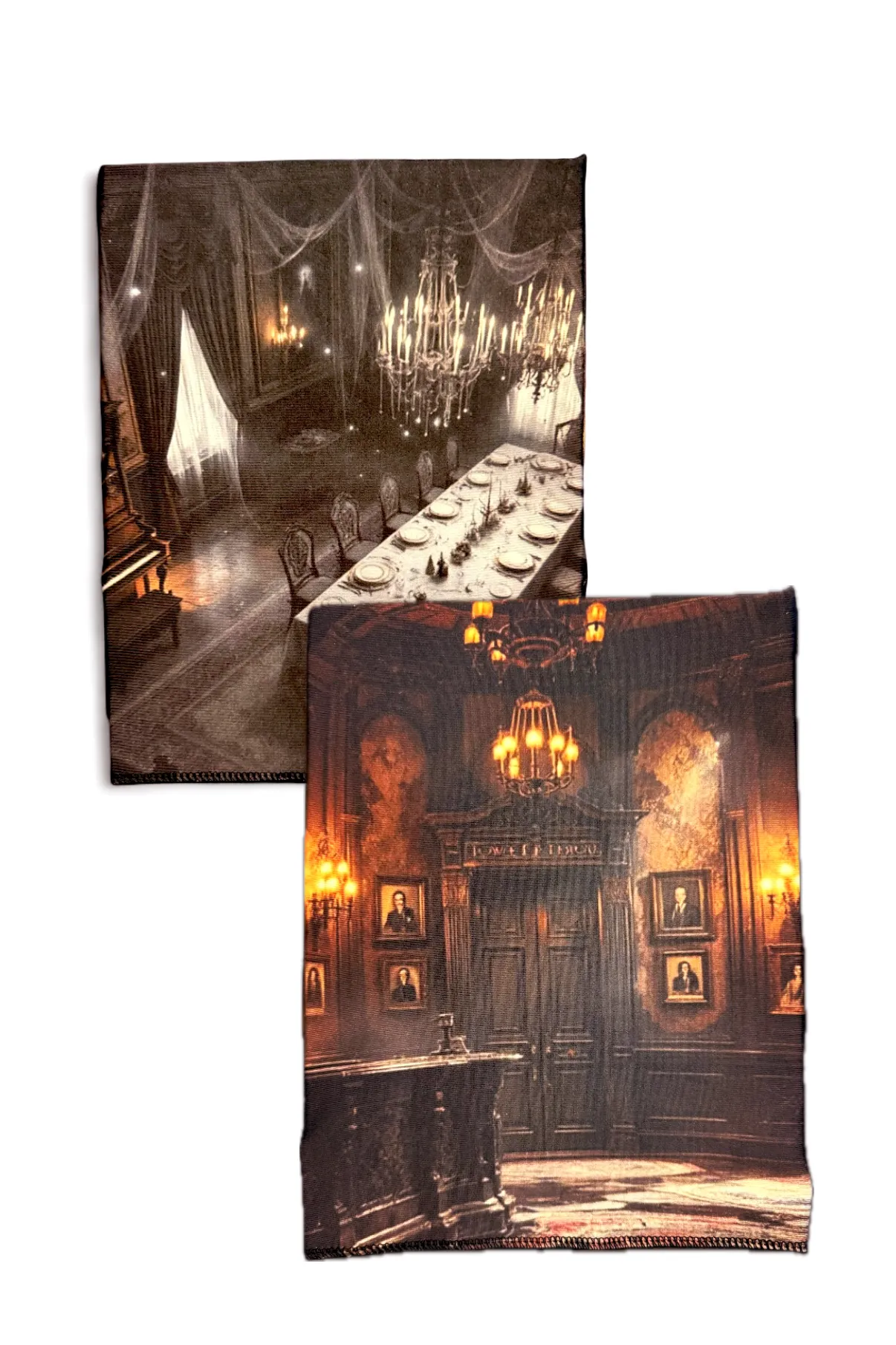 Tower Lobby & Haunted Dining Double Sided Scene Sleeve™