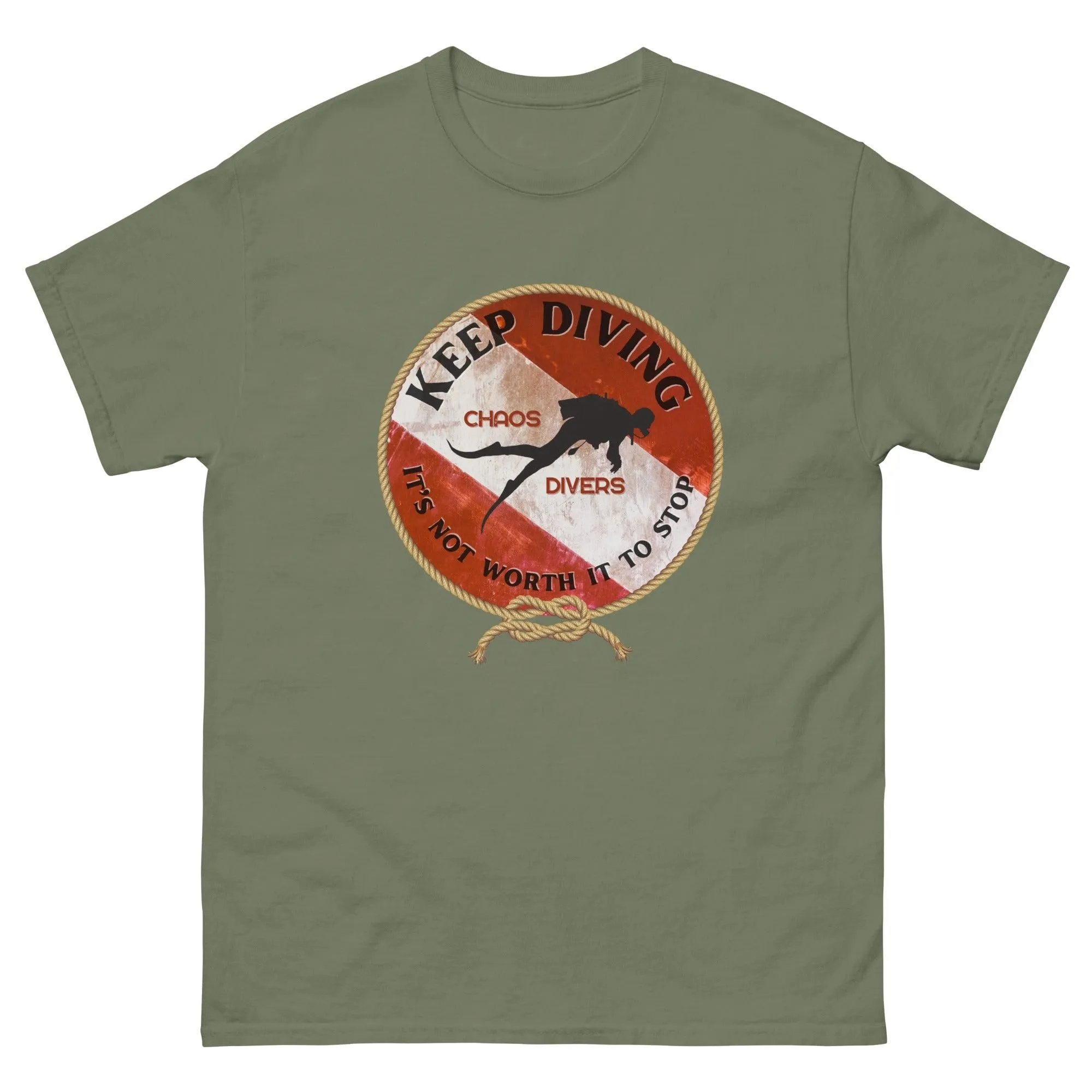 Keep Diving T-shirt- Designed by Nadine Cheri
