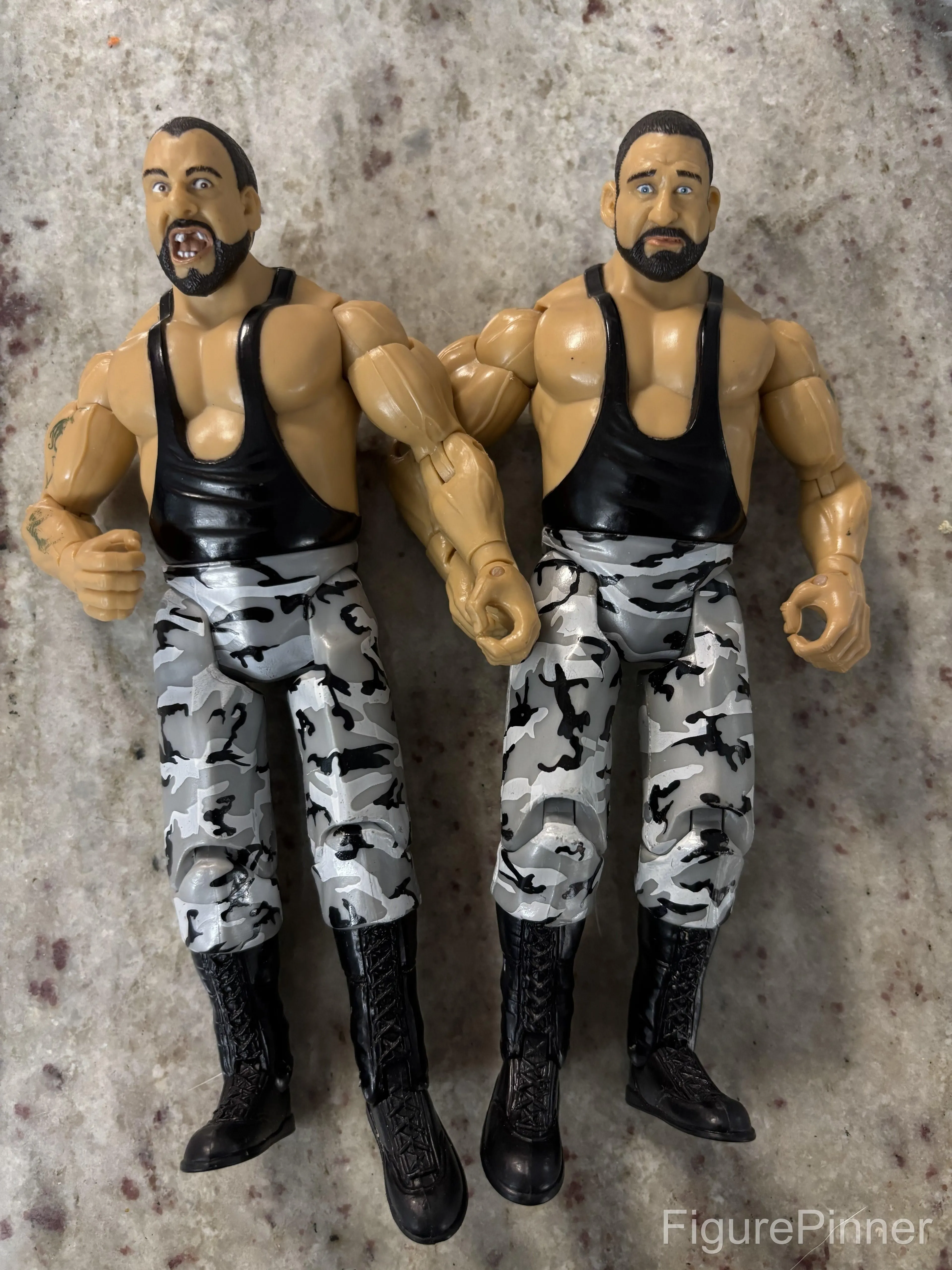 Jakks Pacific Classic Superstars WWE The Bushwhackers: Butch & Luke Series 3P