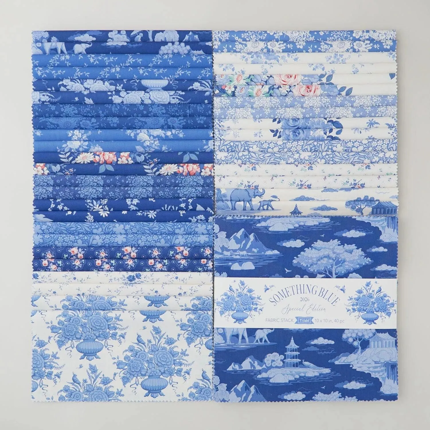 Tilda | Something Blue | Fabric Stack