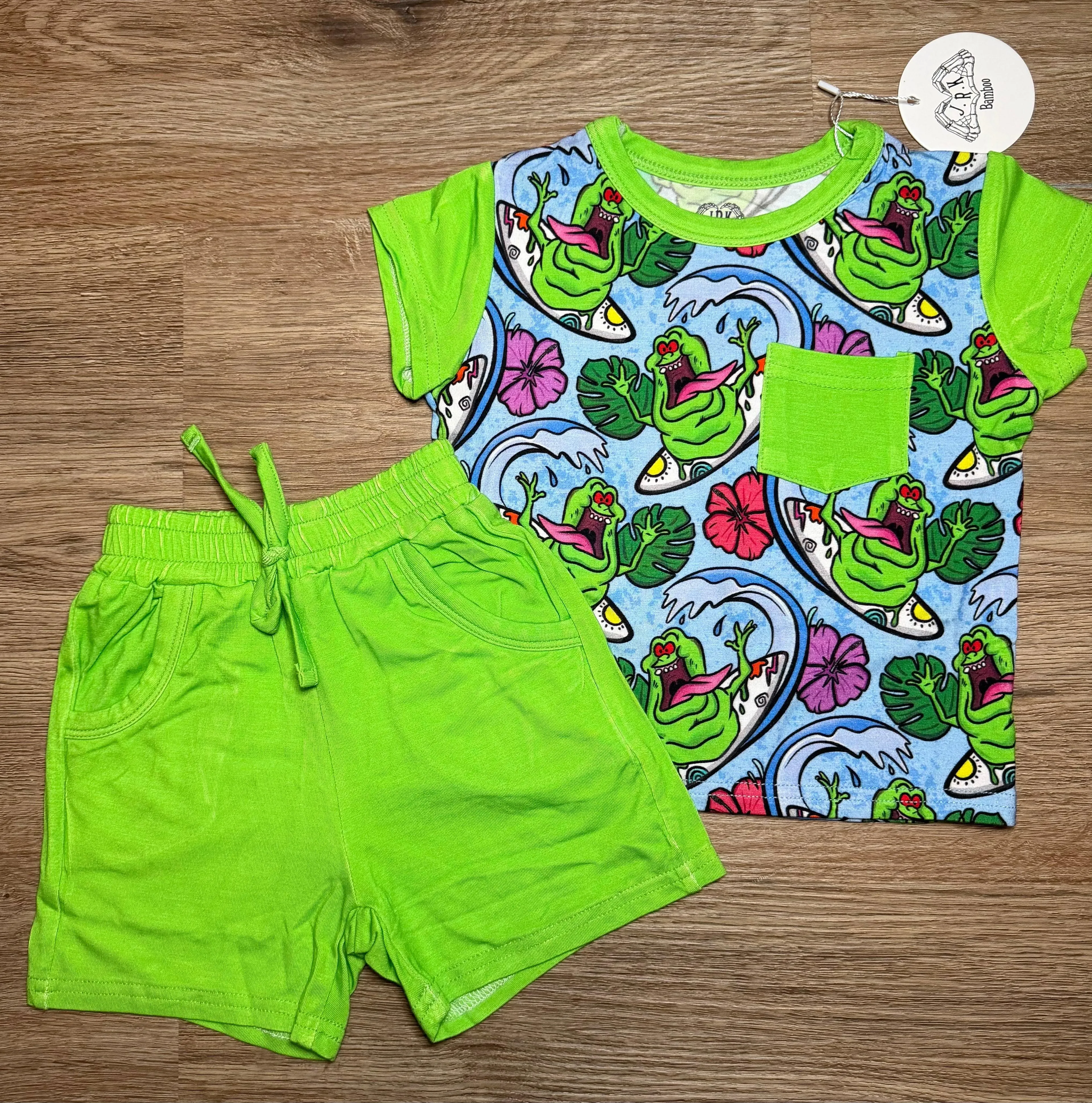 Aloha Cooler - Pocket Tee & Shorts Set