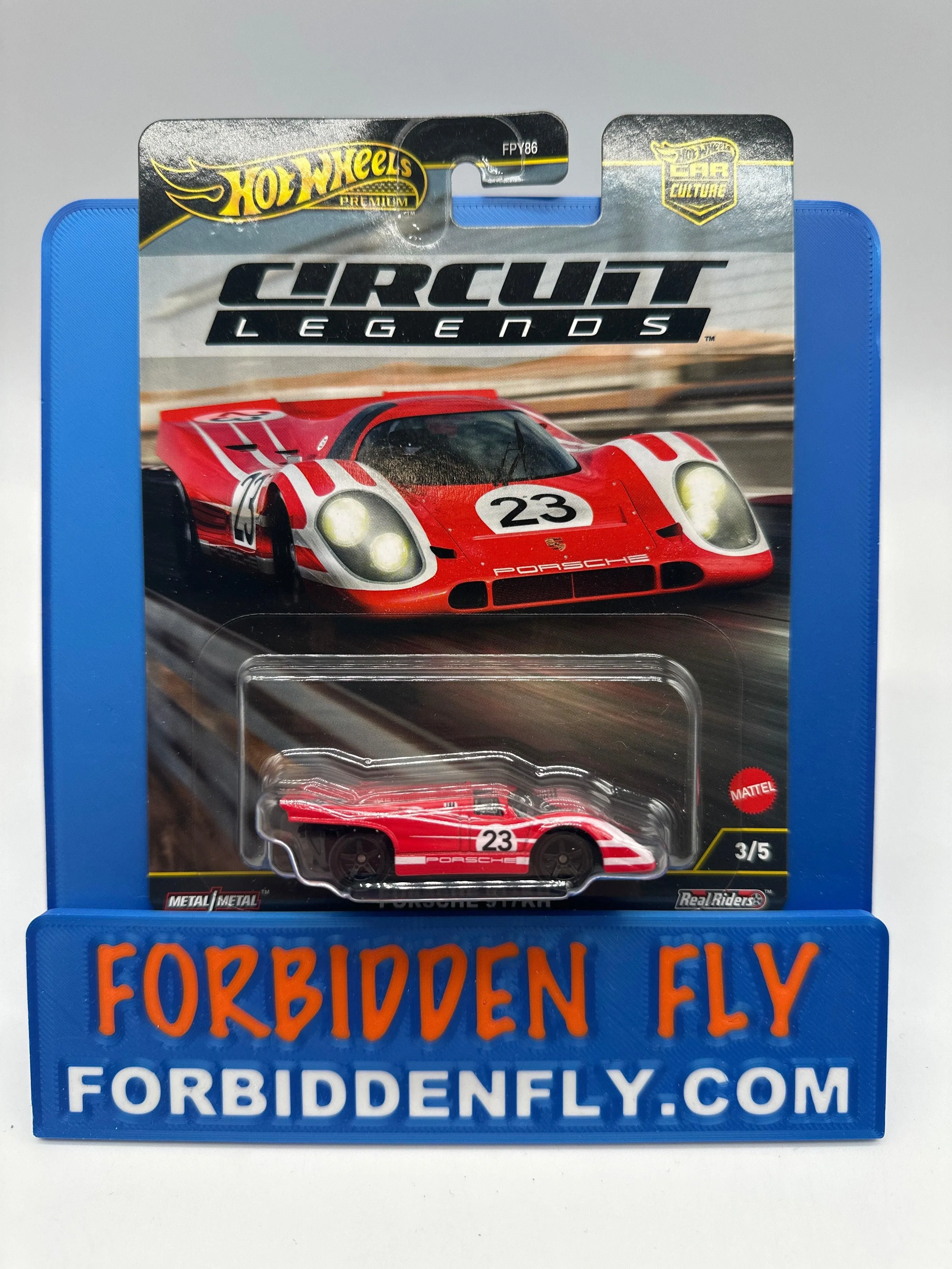 Hot Wheels Car Culture Premium - 2025 Circuit Legends Series - #3/5 - Porsche 917KH - Single Car