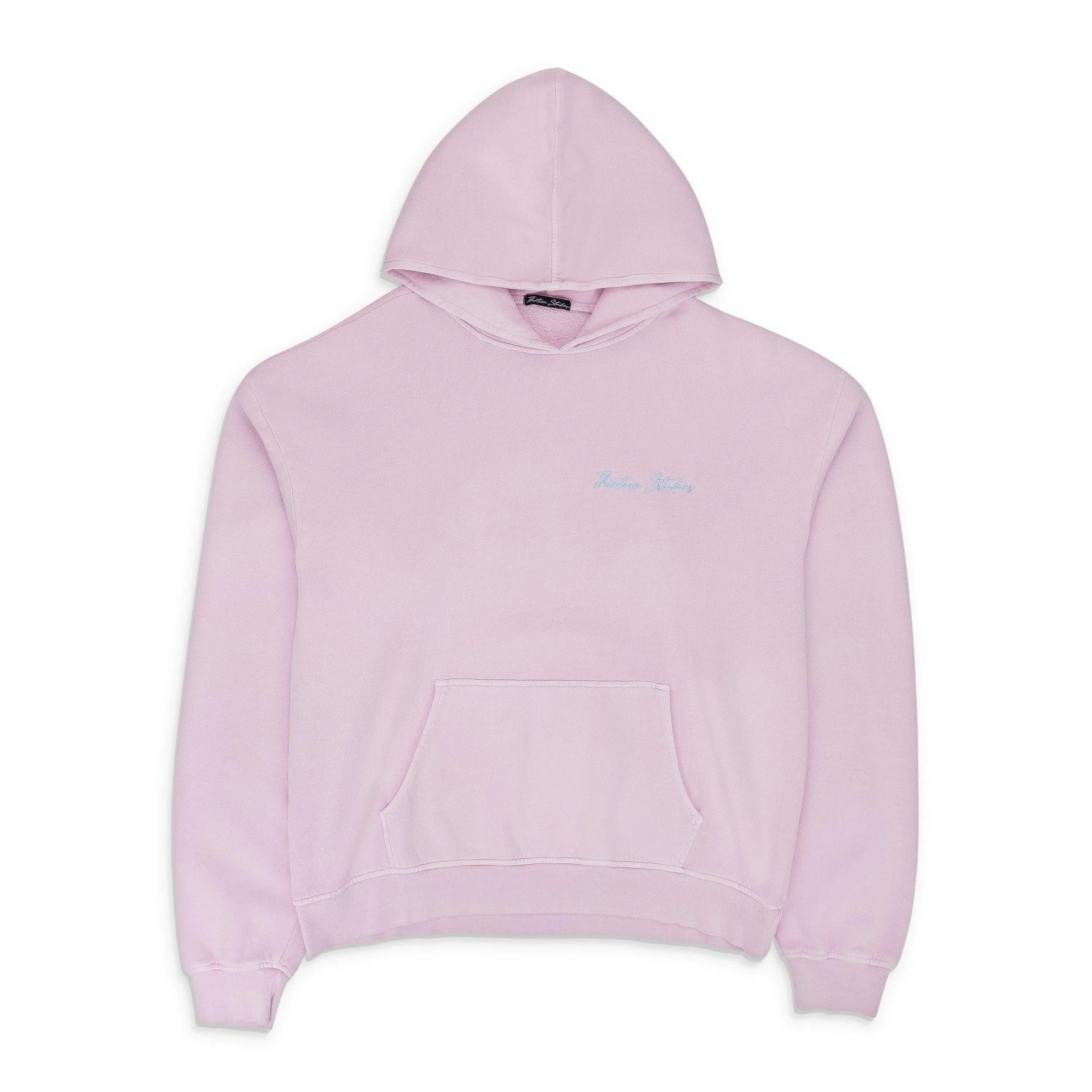 PINK PIGMENT HOODIE