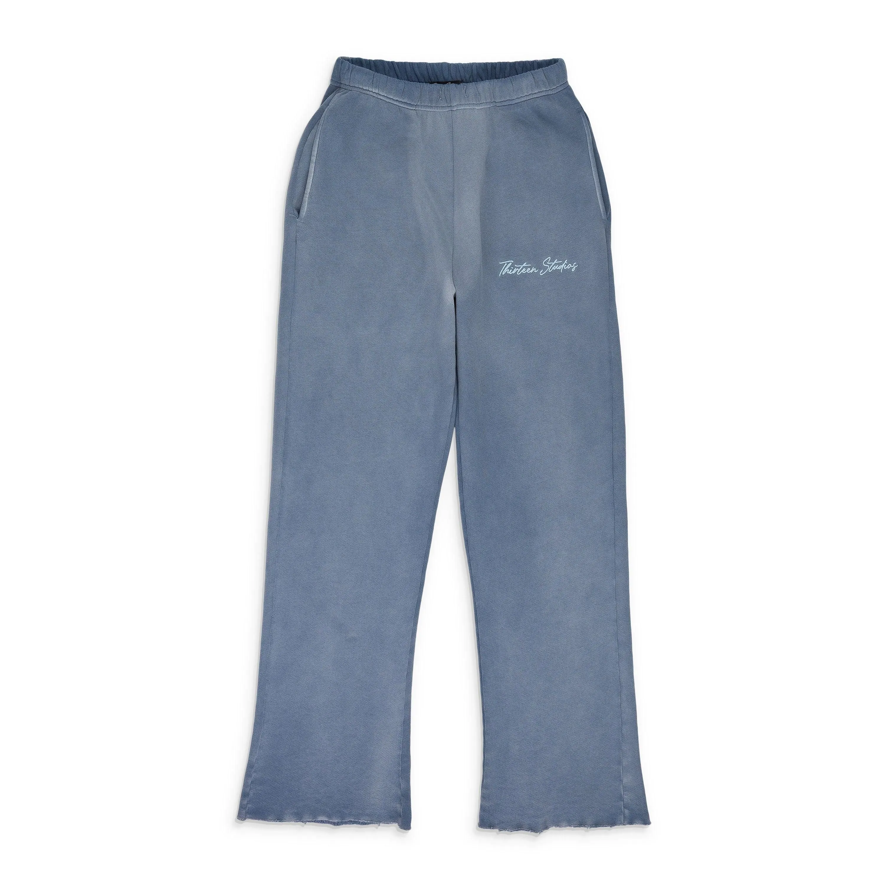 BLUE LOGO SWEATPANTS