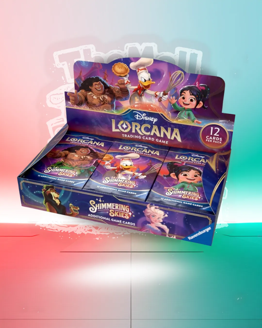 Disney Lorcana Shimmering Skies Booster Box | English Edition